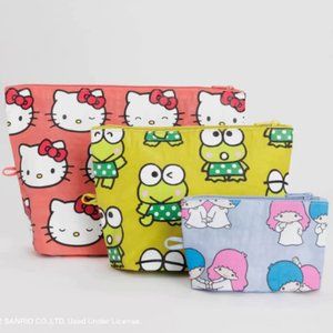Baggu: Sanrio set (Large Hello Kitty & Small Twin Stars ONLY)